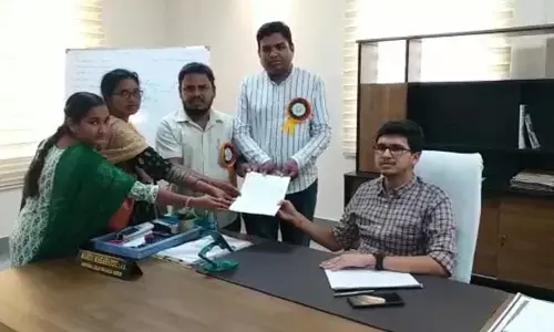 జగిత్యాలలో జూనియర్ పంచాయతీ కార్యదర్శుల ఆందోళన..