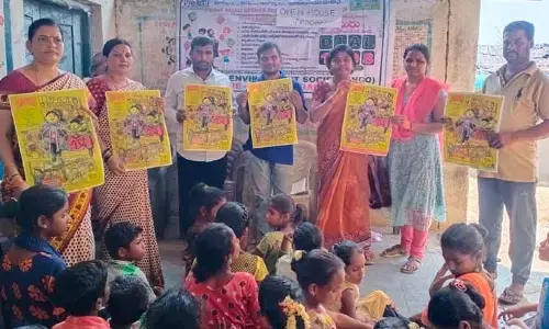 చైల్డ్ లైన్ 1098 ఓపెన్ హౌస్ పై అవగాహన..