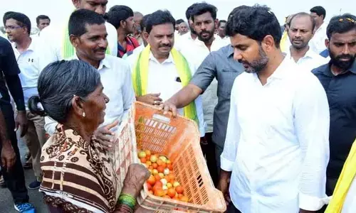 Yuvagalam: పల్లె కన్నీరు తుడుస్తాం: Nara lokesh