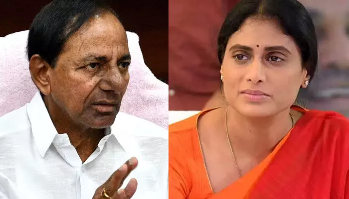KCR లెక్క ప్రకారం రూ.వెయ్యి కోట్ల కరప్షన్.. : షర్మిల KCR లెక్క ప్రకారం రూ.వెయ్యి కోట్ల కరప్షన్.. : షర్మిల