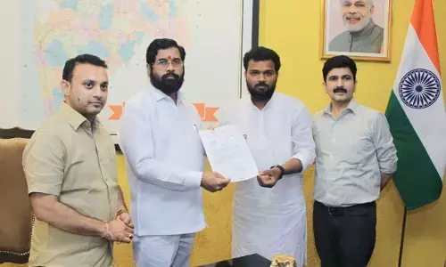 శివసేన పార్టీ తెలంగాణ రాష్ట్ర అధ్యక్షుడిగా సింకారు శివాజీ