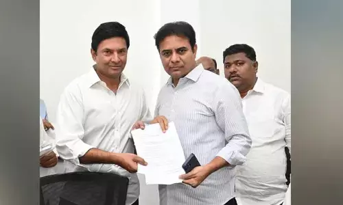 కేటీఆర్ తో మర్రి రాజశేఖర్ రెడ్డి భేటీ..