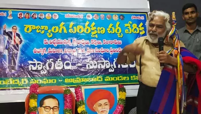 రాబోయే ఎన్నికల్లో సీఎం పైనే  నా పోటీ: గద్దర్