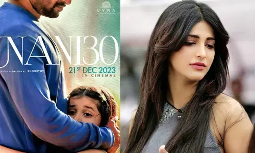 ‘#Nani 30’లో శ్రుతి హాసన్ ఇంట్రెస్టింగ్ క్యారెక్టర్