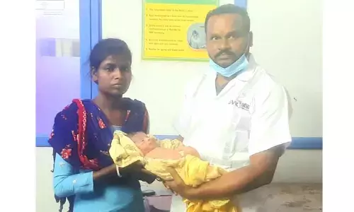 సీపీఆర్ చేసి శిశువు ప్రాణాలు కాపాడిన కీసర 108 సిబ్బంది..