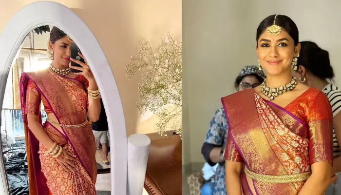 Mrunal Thakur: పెళ్లి కూతురుగా ముస్తాబైన మృణాల్.. ఖుష్  అవుతున్న ఫ్యాన్స్