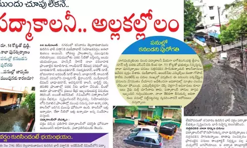 ముందు చూపు లేకనే.. పద్మా కాలనీ అల్లకల్లోలం