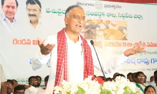 సీఎం కేసీఆర్ పాలనలో దేశానికే దిక్సూచిగా తెలంగాణ : మంత్రి హరీష్ రావు