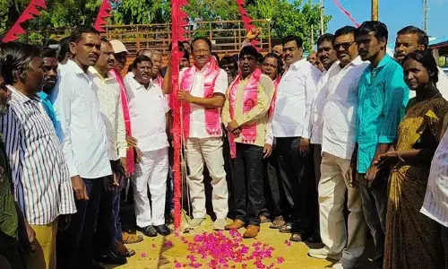 కార్మికుల సంక్షేమానికి ప్రభుత్వం కృషి: ఎమ్మెల్యే లక్ష్మారెడ్డి