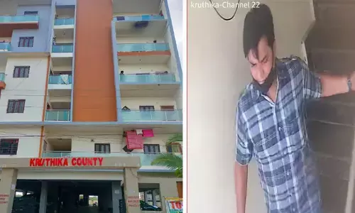 మంచిర్యాల పట్టణంలో పట్టపగలే దొంగల బీభత్సం