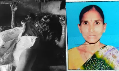 కిరోసిన్ పోసుకుని నిప్పంటించుకుని మహిళ ఆత్మహత్య