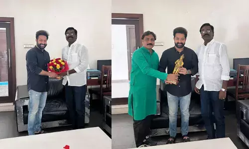 ఎన్టీఆర్‌తో మంత్రి పువ్వాడ భేటీ.. ప్రతిష్టాత్మక కార్యక్రమానికి రావాలని ఆహ్వానం!