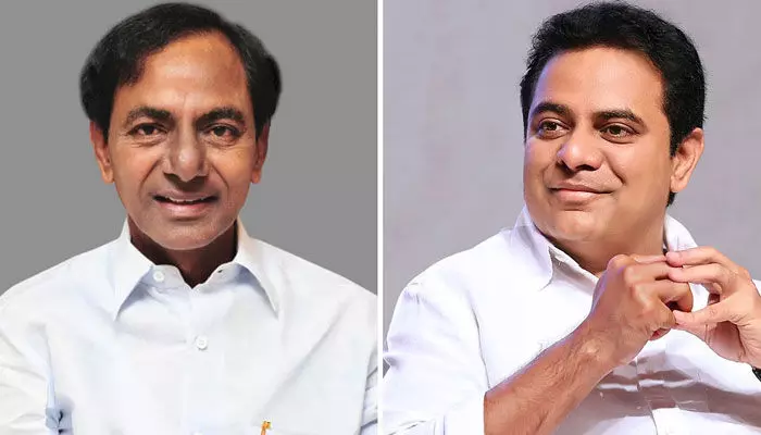 అక్కడ KCR.. ఇక్కడ KTR.. బీఆర్ఎస్ బలోపేతంపై తండ్రి కొడుకుల ఫోకస్! అక్కడ KCR.. ఇక్కడ KTR.. బీఆర్ఎస్ బలోపేతంపై తండ్రి కొడుకుల ఫోకస్!