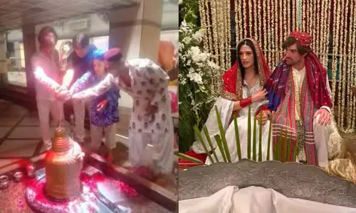 Pakistan | హిందూ దేవాలయంలో ప్రత్యేక పూజలు చేసిన పాకిస్తాన్ మాజీ ప్రధాని మనవరాలు