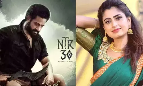 #ఎన్టీఆర్ 30.. సైఫ్ అలీఖాన్ భార్యగా సీరియల్ నటి!