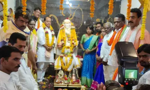 భగవంతుని నామస్మరణతో మనసు ప్రశాంతత.. మంత్రి అల్లోల ఇంద్రకరణ్ రెడ్డి