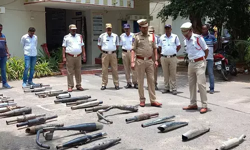 సౌండ్ పొల్యూషన్ క్రియేట్ చేస్తే కఠిన చర్యలు : జగిత్యాల ట్రాఫిక్ ఎస్ఐ రామ్