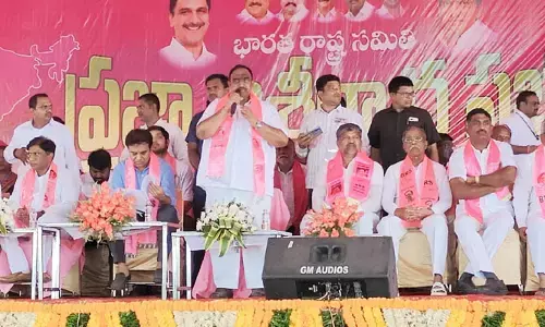అభివృద్ధి పథంలో దూసుకెళ్తున్న హుస్నాబాద్ నియోజకవర్గం : ఎమ్మెల్యే ఒడితల సతీష్ కుమార్