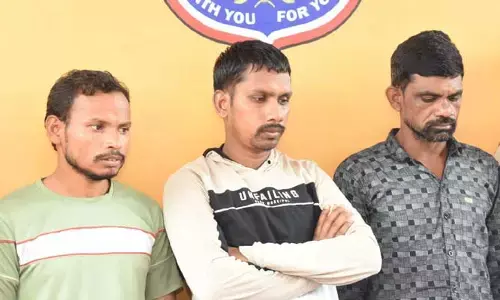 అంతర్ రాష్ట్ర కరెంట్ దొంగల ముఠాలోని ముగ్గురు అరెస్ట్..