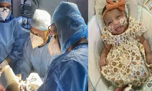 Boston baby surgery | గర్భంలో ఉన్న శిశువుకి చికిత్స.. అరుదైన సర్జరీ చేసిన అమెరికన్ వైద్యులు