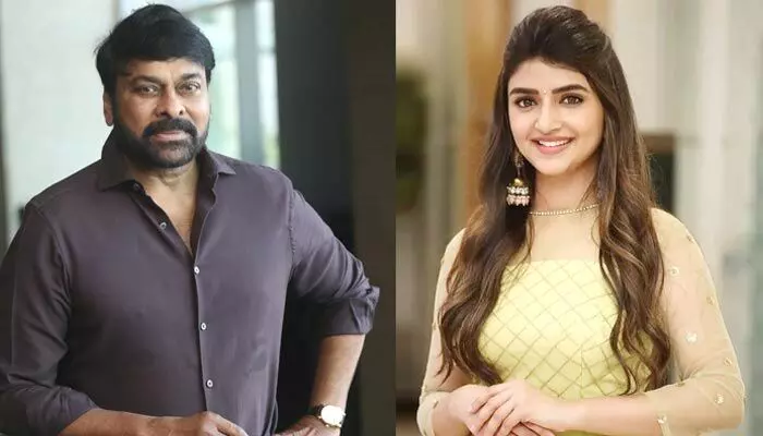 చిరంజీవి సినిమాలో శ్రీ లీల చిరంజీవి సినిమాలో శ్రీ లీల