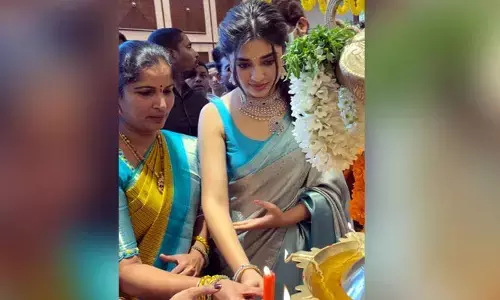 చెన్నై షాపింగ్ మాల్ ను ప్రారంభించిన నటి క‌ృతి శెట్టి