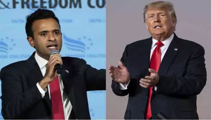 Donald Trump | ప్రత్యర్థి వివేక్ రామస్వామిపై ట్రంప్ పొగడ్తలు!