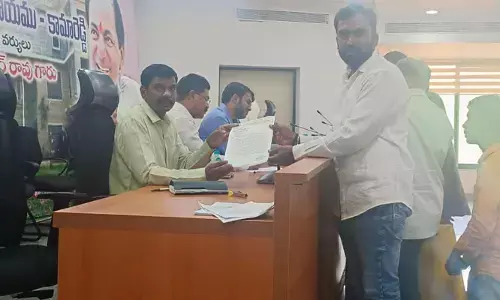 పంచాయతీ నిధుల దుర్వినియోగంపై ప్రజావాణిలో ఫిర్యాదు