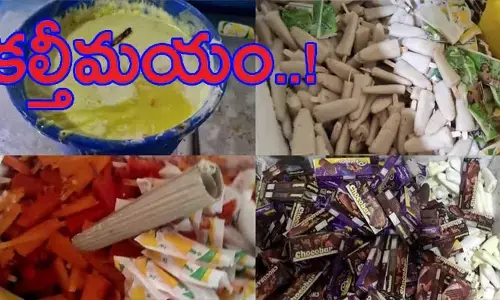 ఐస్ క్రీం నుంచి అల్లం వెల్లుల్లి వరకు అంతా కల్తీమయం..!