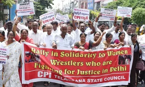 మహిళ రెజ్లర్లపై వేధింపులు యావత్ దేశానికే అవమానకరం: సీపీఐ
