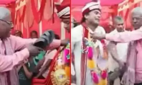 మండపంలోనే పెళ్లికొడుకును చెప్పుతో కొట్టిన మామ.. కారణం తెలిస్తే షాక్ అవ్వాల్సిందే