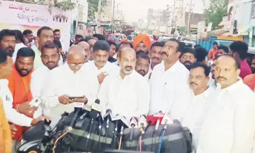 హిందూ శక్తిని చాటేందుకే 14న ‘హిందూ ఏక్తా యాత్ర’ : బీజేపీ రాష్ట్ర అధ్యక్షుడు, ఎంపీ బండి సంజయ్