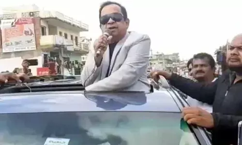 కర్ణాటక ఫలితాల్లో బ్రహ్మానందం ఫ్రెండ్ వెనుకంజ