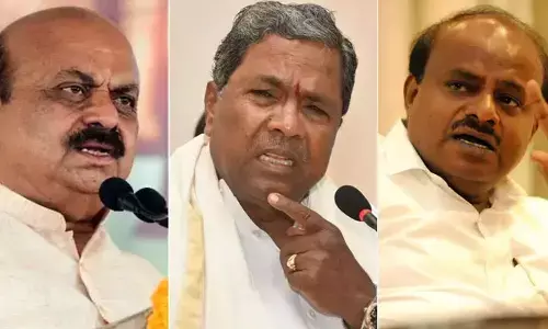కర్ణాటక రిజల్ట్స్ : ఇప్పటి వరకు ఆయా పార్టీలకు పోలైన ఓట్ల శాతం ఇదే..!