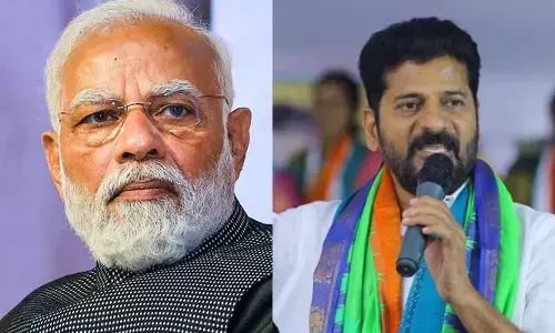 బుల్లితెరపై మాయమైన మోడీ ముఖం.. రేవంత్ రెడ్డి సెటైర్