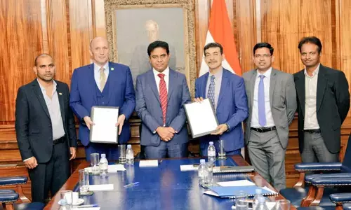 కేటీఆర్‌తో భేటి అయిన ‘ఇంక్రెడిబుల్ హస్క్’ ప్రతినిధులు