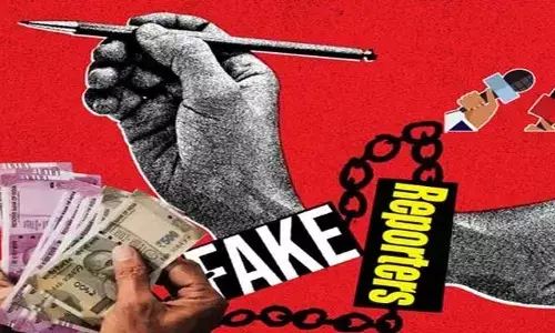 నకిలీ విలేకరుల ముసుగులో మరో దందా.!