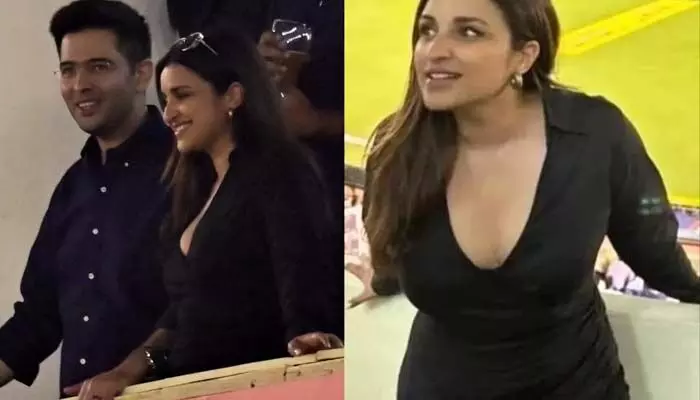 Parineeti Chopra :పొలిటీషియన్ను పెళ్లి చేసుకోనని మాట తప్పిన పరిణితి! Parineeti Chopra :పొలిటీషియన్ను పెళ్లి చేసుకోనని మాట తప్పిన పరిణితి!