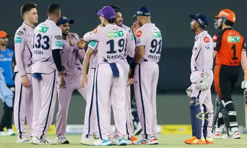 SRH పై GT గ్రాండ్ విక్టరీ.. ప్లే ఆఫ్ చేరిన మొదటి జట్టు..