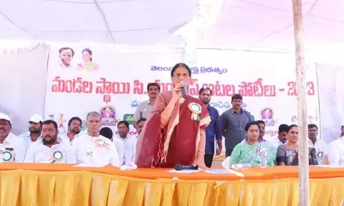 తెలంగాణ రాష్ట్రాన్ని క్రీడా రాష్ట్రంగా తీర్చిదిద్దుతాం: మంత్రి సబితా ఇంద్రారెడ్డి
