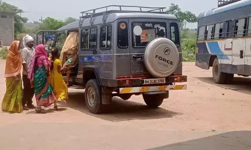 ఆర్టీసీ బస్సులు నిలిపేందుకు చోటేది..?
