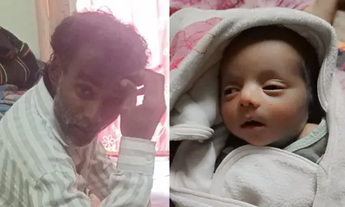 మద్యం కోసం నెల రోజుల వయసున్న మనవడినే కిడ్నాప్