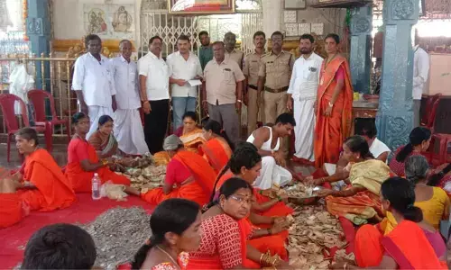కేతకీ సంగమేశ్వర స్వామి హుండీ లెక్కింపు