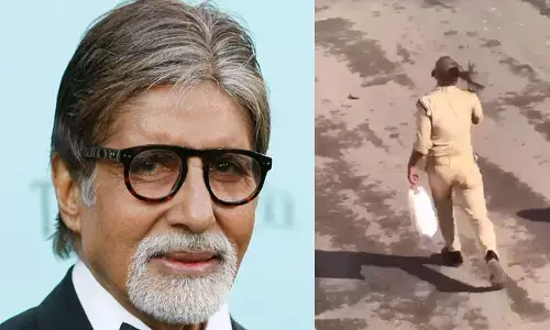 అమితాబ్ బచ్చన్‌ను ఆకట్టుకున్న పోలీస్ పిలక వీడియో