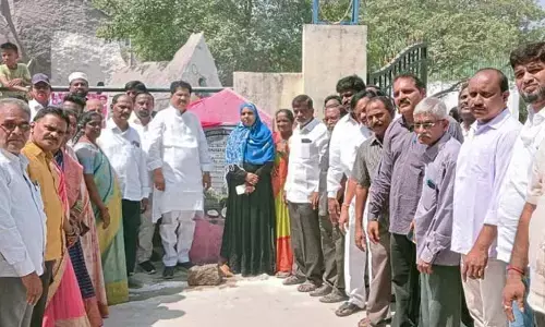 రూ. 1.60 కోట్ల అభివృద్ధి పనులకు ఎమ్మెల్యే మాధవరం శంకుస్థాపన
