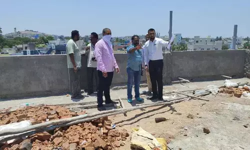 అక్రమ నిర్మాణాలు చేపడితే ఉపేక్షించేది లేదు: డీసీపీ గజానంద్