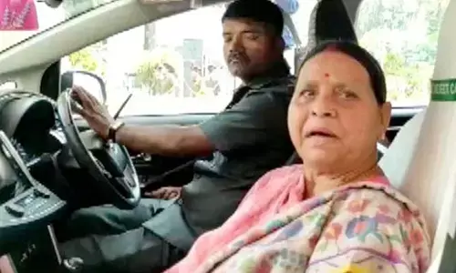 ‘ల్యాండ్ ఫర్ జాబ్’ కేసులో ప్రశ్నల వర్షం.. ఈడీ ఎదుట హాజరైన రబ్రీ దేవి
