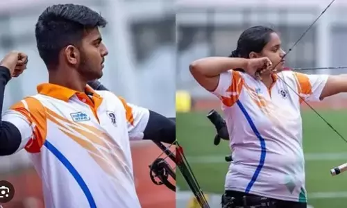వరల్డ్ కప్ ఆర్చరీ స్టేజ్-2 టోర్నీ.. సెమీఫైనల్లో ప్రథమేష్, అవ్నీత్