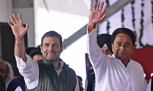 ఇక కాంగ్రెస్ కన్ను మధ్యప్రదేశ్ పై.. ఉచిత విద్యుత్, మహిళలకు రూ.1,500