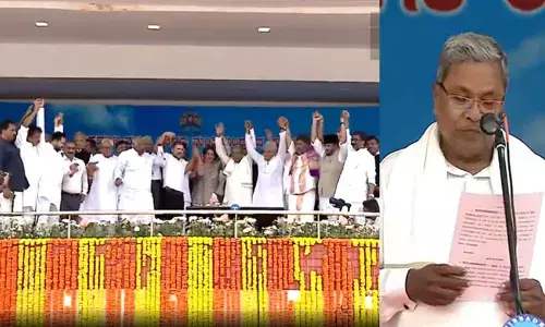 విపక్షాలను ఒక్కటి చేసిన కర్ణాటక సీఎం ప్రమాణ స్వీకారం